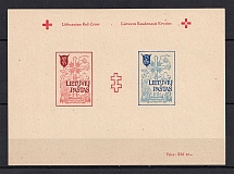 Augsburg, Lithuania, Baltic DP Camp (Displaced Persons Camp), Souvenir Sheet (Imperf, MNH)