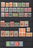 1919-40 Estonia, Collection (2 Pages, Full Sets)