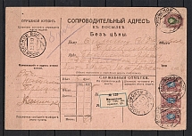 1917 the Accompanying Address for the Parcel Is Moskovskoe Voronezh Gubernia