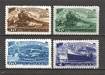 1948 USSR Five-Year Plan in Four Years Transportation (Full Set, MNH)