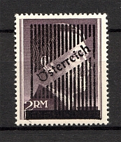 1945 Austria 2 M (Unlisted, CV $50, MNH)