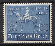 1939 Third Reich, Germany (Mi. 698, Full Set, CV $30)