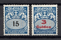 1927 Germany Danzig Gdansk (CV $15, Full Set)