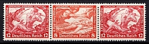 1933 Third Reich, Germany (Mi. W 56, Zusammendrucke, CV $120, MNH)