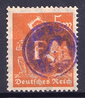 1945 12pf on 5pf Fredersdorf (Berlin), Germany Local Post (Mi. 68, CV $130, MNH)