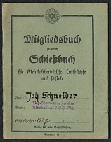 1937 Membership book shooting book