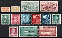 1949 Wurttemberg, French Zone of Occupation, Germany (Full Sets, CV $90)