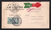 1930 (28 Feb) Mexico Airmail cover from Mexico to Remscheid (Germany) via New York