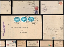 1921-34 Weimar Republic, Third Reich, Germany, Collection of Covers and postcard