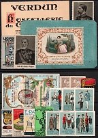 Germany, Europe & Overseas, Stock of Cinderellas, Non-Postal Stamps, Labels, Advertising, Charity, Propaganda (#253B)