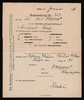 1919 Giessen, Document, Nazi Germany