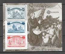 1992 Portugal Block (CV $20, MNH)