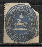 1865 Braunschweig Germany (CV $200, Cancelled)