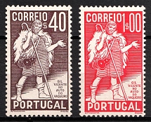 1937 Portugal (Mi. 599 - 600, Full Set, CV $50)