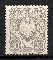 1875-79 50pf German Empire, Germany (Mi. 36, CV $2,860)