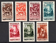 1931 Saar, Germany (Mi. 151 - 157, Full Set, CV $850, MNH)