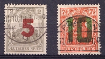 1919 Poland (Poznan Postmark, Mi. 135 - 136, Full Set, CV $430)