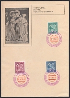 1936 (26 May) Czechoslovakia, 'Jubilee Celebration of Cyrilometidejske Oslavy', Souvenir Sheet (Cancellations)