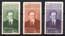 1950 75th Anniversary of the Birth of Kalinin, Soviet Union, USSR (Full Set, MNH)