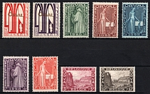 1928 Belgium, Semi-Postal Stamps (Sc. B69 - B77, Full Set, CV $200)
