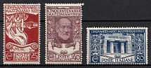 1922 Italy (Mi. 157 - 159, Full Set, CV $70, MNH)