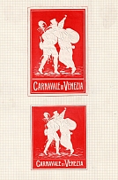 Carnival Venice, Stock of Cinderellas, Non-Postal Stamps, Labels, Advertising, Charity, Propaganda (#331)