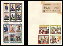Germany, Military, Stock of Rare Cinderellas, Non-postal Stamps, Labels, Advertising, Charity, Propaganda (#110)
