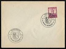 1942 The special postmark depicts the arms of Nuremberg and was used on 6 September 1942 only