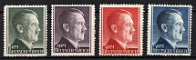 1942-44 Third Reich, Germany (Perf 12.5, CV $20, MNH)