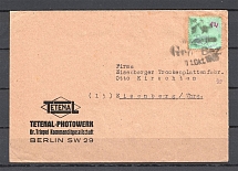 1945 Grossraschen, Local Mail, Soviet Russian Zone of Occupation, Germany Cover