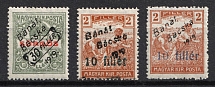 1919 Banat, Hungary, French Occupation, Provisional Issue (Mi. 42, 44)