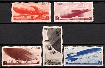 1934 The Airship of the USSR, Soviet Union, USSR, Russia (Full Set)