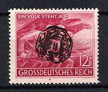 1945 Lobau, Local Post, Germany (MI. 28, CV $+++)