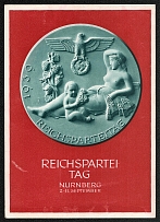 1939 Nazi Party Congress in Nurnberg Specail Postmark Conference on Germans Living Abroad