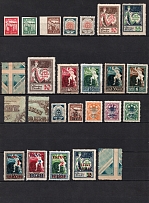 1919-39 Latvia, Collection (Full Sets, 2 Pages)