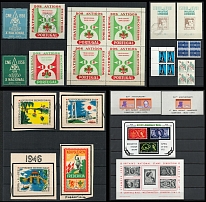 Europe, Scouts, Scouting, Scout Movement, Stock of Cinderellas, Non-Postal Stamps
