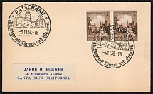 1938 Scott 486 with Special Postmark Patschkau